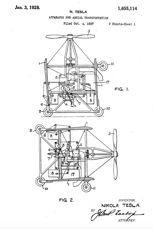 patentes de nikola tesla - patentes de nikola tesla