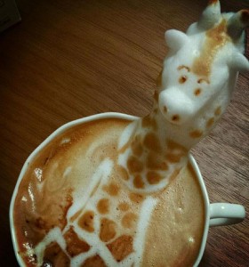 Asombroso Arte con Cafe Latte y Espuma 3D 3 -