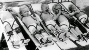 Niños con poliomelitis