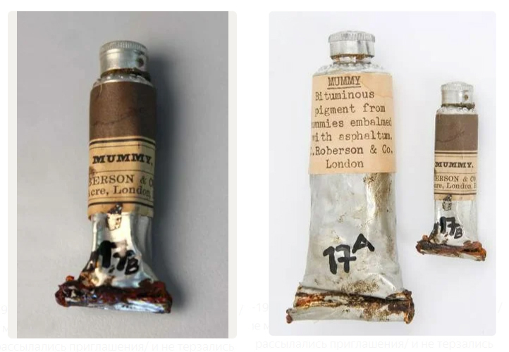 El pigmento más espeluznante de la historia: “Marrón Momia” 1 -