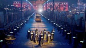 22 momias fueron trasladadas a un nuevo museo en Egipto. 3 -