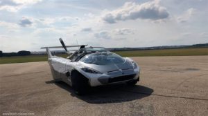 Auto volador realiza el primer vuelo entre 2 ciudades. 2 Auto volador realiza - Auto volador realiza