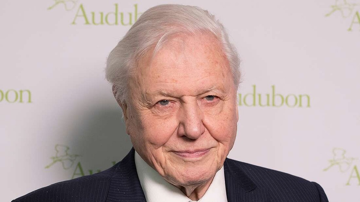 David Attenborough ha sido nombrado "Campeón de la Tierra" por la ONU
