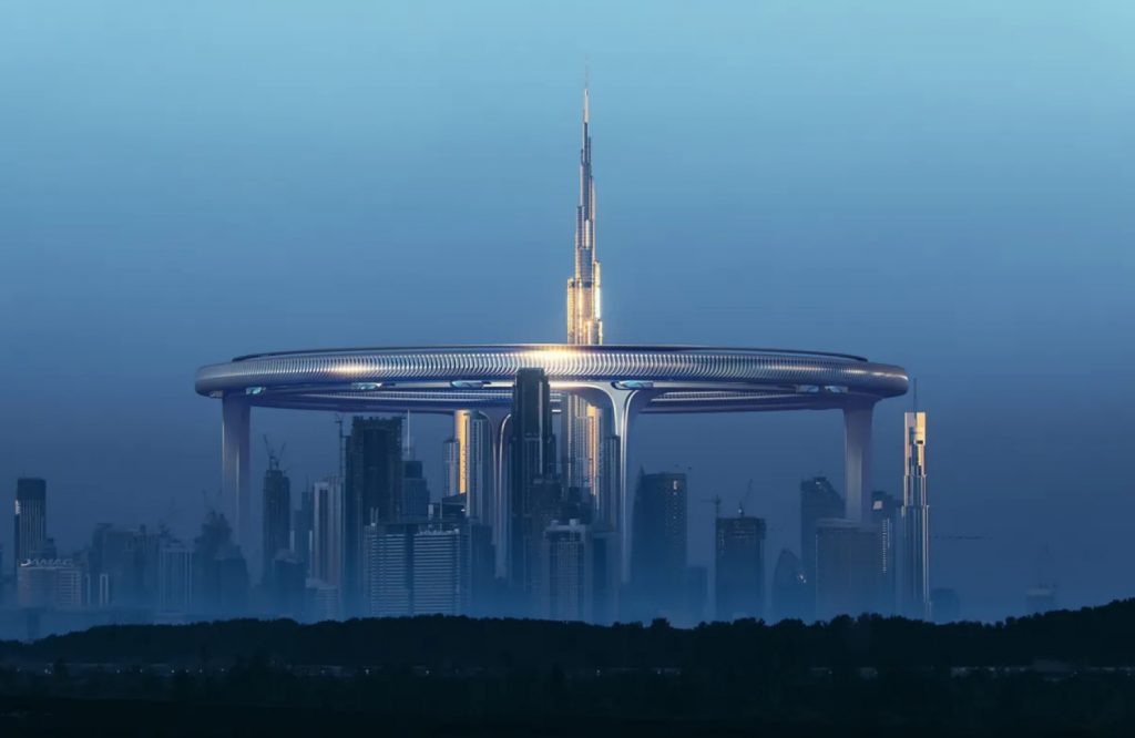 Empresa quiere construir una ciudad flotante gigante en el centro de Dubái 1 ciudad flotante,futurista,Dubai,medio oriente - ciudad flotante