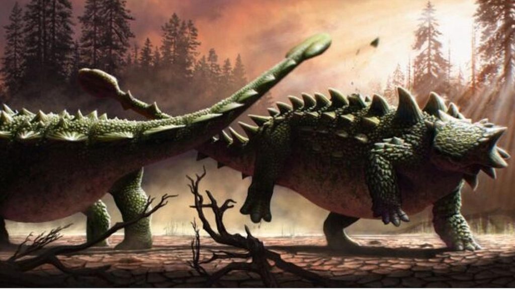 Los dinosaurios blindados no solo usaron sus colas de mazo para luchar contra T. rex 1 -