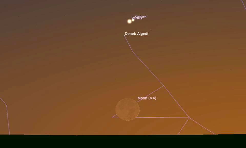 Vea a Venus cruzar caminos con Saturno a simple vista este fin de semana 2 -