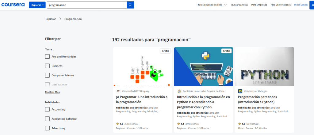 cursos de programación online,gratuitos certificados - cursos de programación online