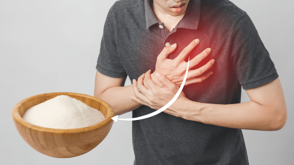 asociación entre el consumo de eritritol un edulcorante sin calorías con la formación de coágulos sanguíneos, accidentes cerebrovasculares, ataques al corazón y la muerte