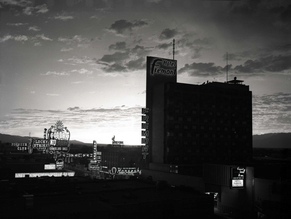 The flash of detonation. Photo credit: Citylab/Las Vegas News Bureau
