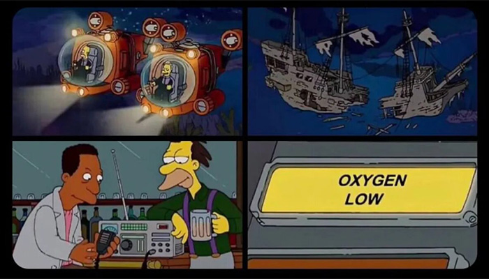 ¿Los Simpson predijeron la desaparición del submarino del Titanic? 1 ¿Los Simpson predijeron la desaparición del submarino del Titanic?