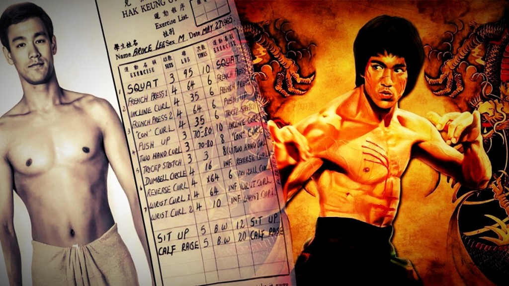 Rutina de entrenamiento de Bruce Lee en la década de 1960
