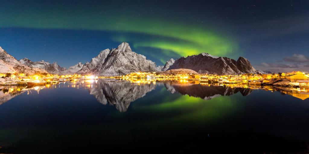 Aurora boreal en Noruega: un espectáculo sin igual