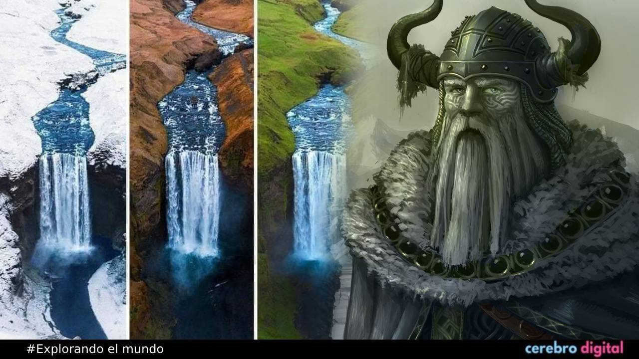 La cascada Skogafoss: Belleza entre una leyenda 1 La cascada Skogafoss: Belleza entre una leyenda