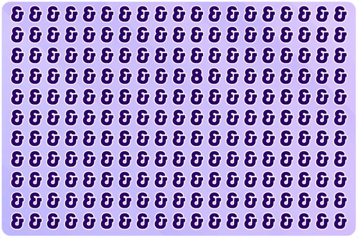 Test: Desafía tu agudeza mental y encuentra el símbolo distinto 4 Test: Desafía tu agudeza mental y encuentra el símbolo distinto