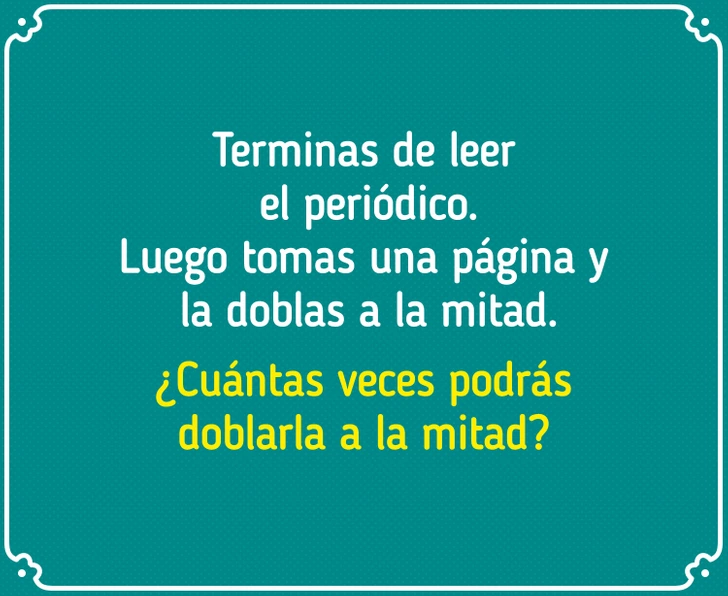 Prueba: 7 acertijos de sentido común que desafían la mente