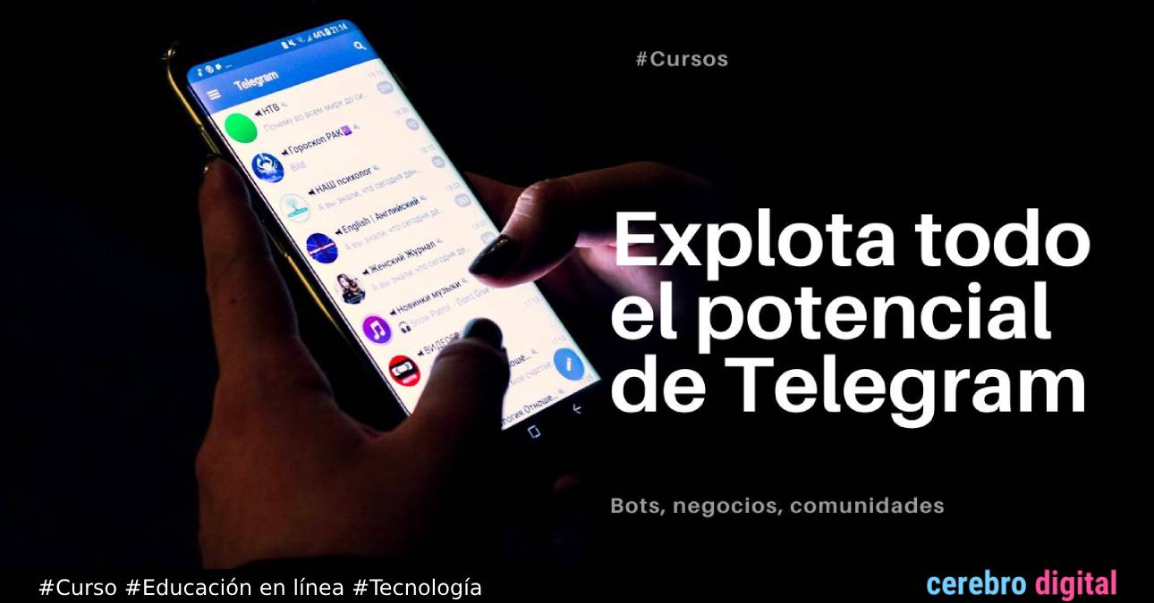 Explota todo el potencial de Telegram con este curso gratuito