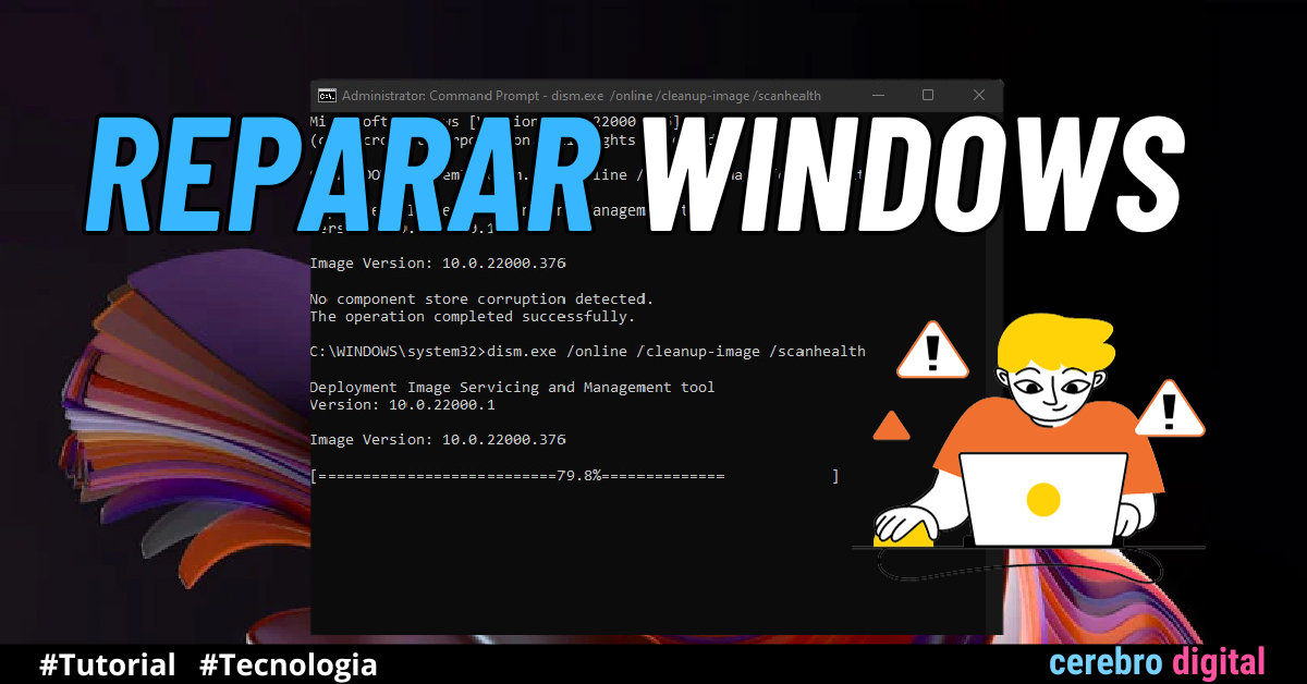 Solucionando problemas de Windows con comandos de CMD 1 -