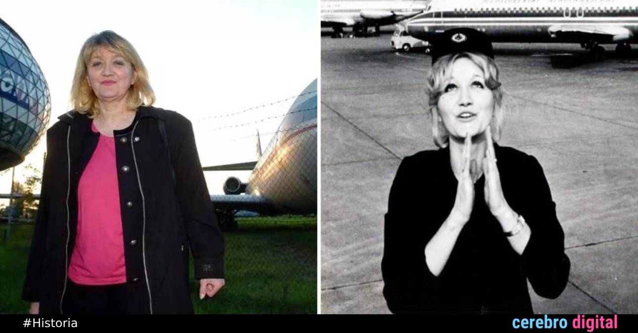 Vesna Vulović: la mujer que cayó desde más de 10,000 metros de altura y sobrevivió 1 Vesna Vulović: la mujer que cayó desde más de 10,000 metros de altura y sobrevivió