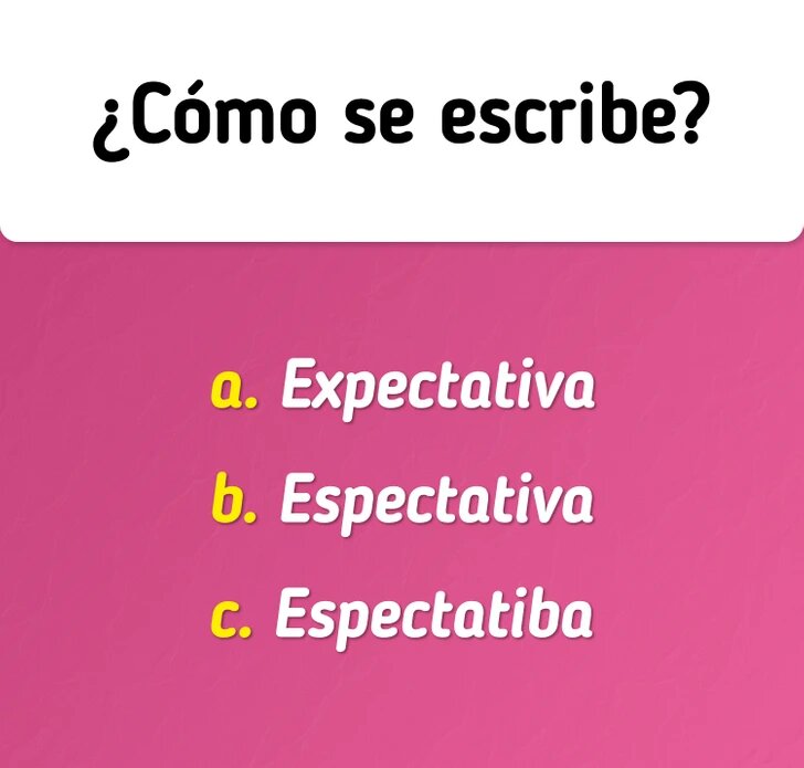 8 preguntas que desafían tus cocimientos de ortografía