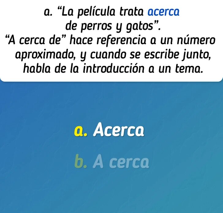8 preguntas que desafían tus cocimientos de ortografía