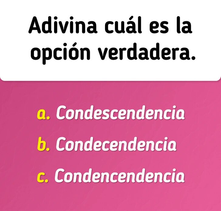 8 preguntas que desafían tus cocimientos de ortografía