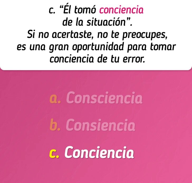 8 preguntas que desafían tus cocimientos de ortografía