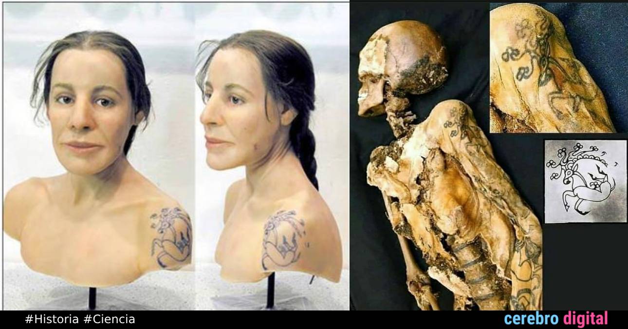 La Dama de Hielo: la princesa siberiana Ukok y su tatuaje 1 La Dama de Hielo: la princesa siberiana Ukok y su tatuaje