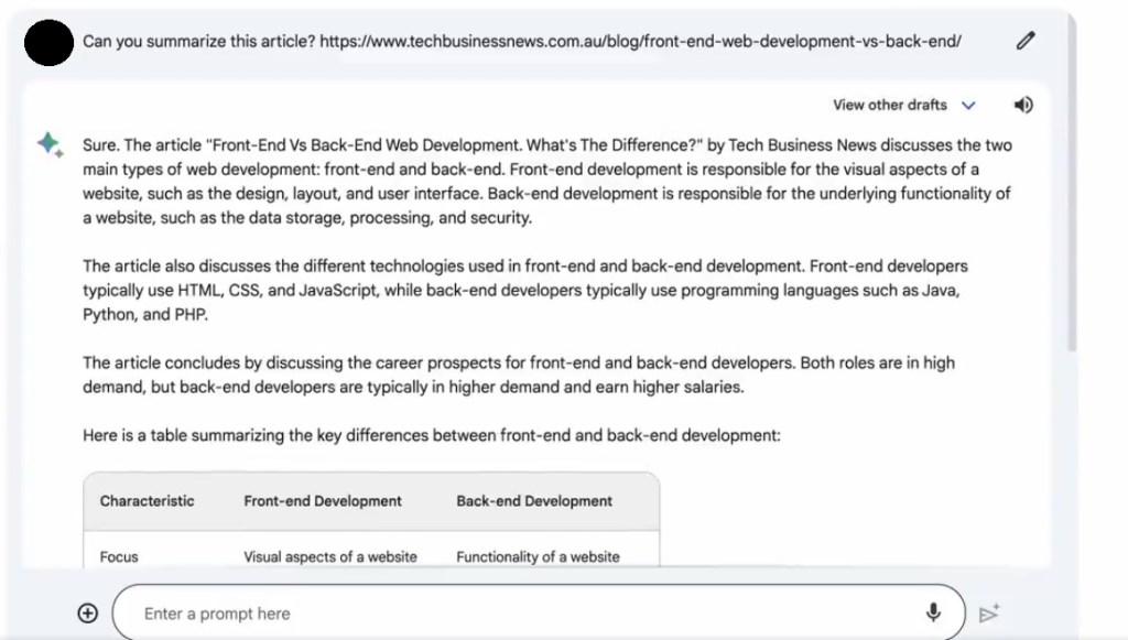 5 cosas increíbles que puede hacer Bard, el chatbot de Google 5 5 cosas increíbles que puede hacer Bard, el chatbot de Google