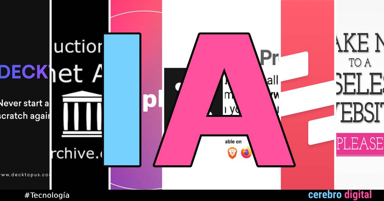 7 sitios web secretos impulsados por IA para terminar horas de trabajo en minutos