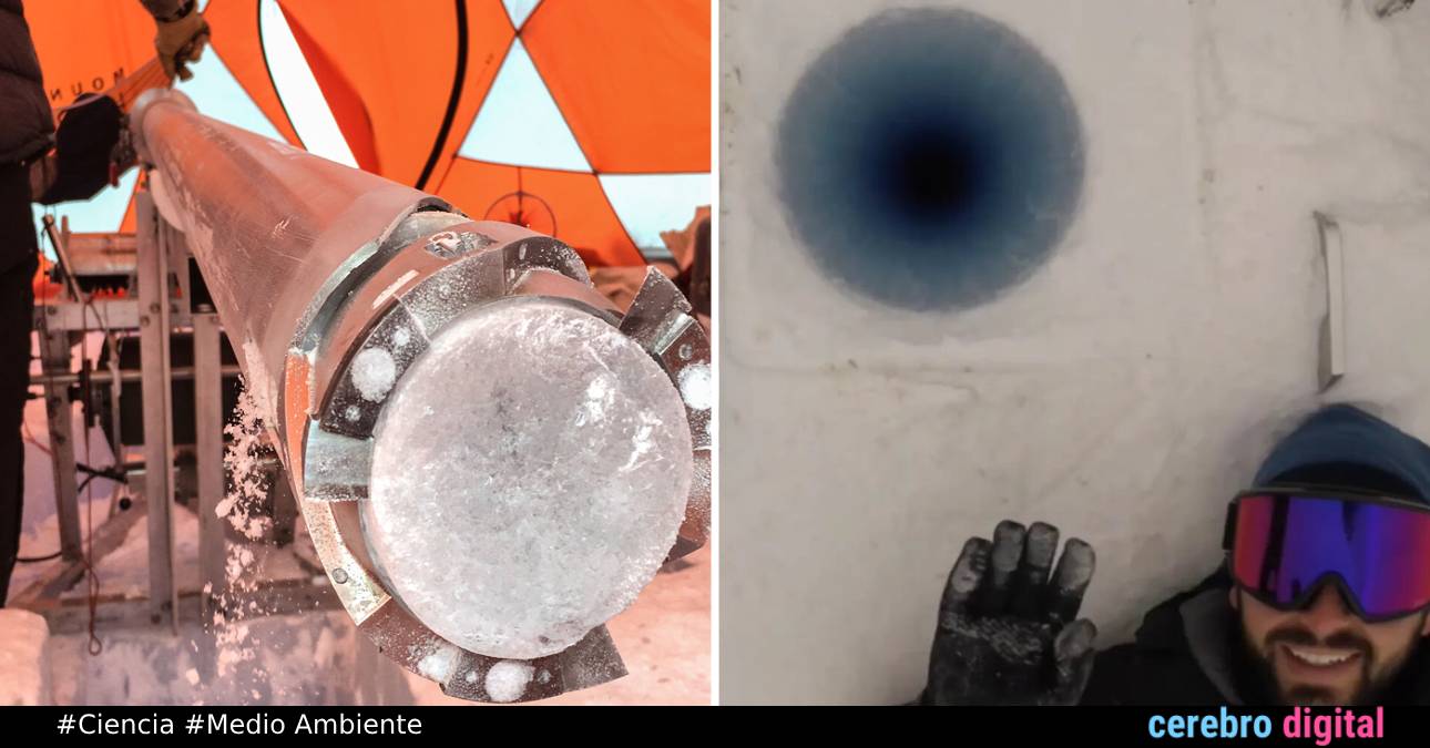 Científicos envían cámara a 93 metros bajo tierra para encontrar hielo más antiguo de la Tierra