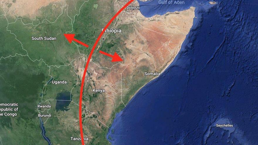 África se divide en dos continentes y nuevos datos explican al fin