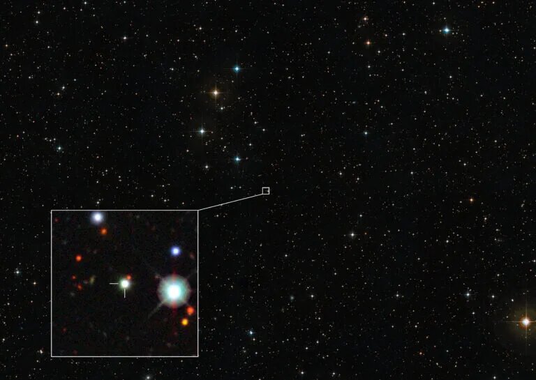 Descubren el objeto más brillante del universo: es impulsado por un agujero negro supermasivo de mayor crecimiento