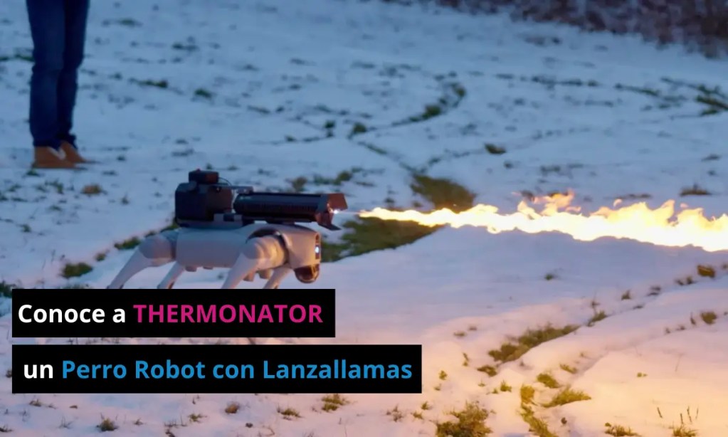 Thermonator, el perro robot lanzallamas