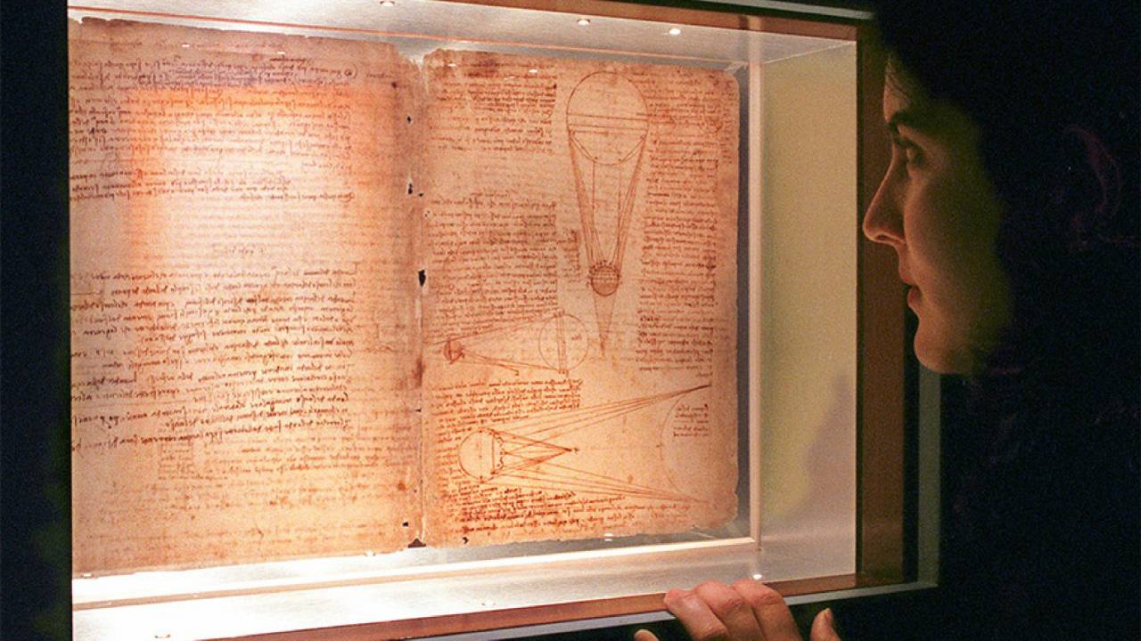 Bill Gates posee uno de los manuscritos más importantes de Leonardo Da Vinci