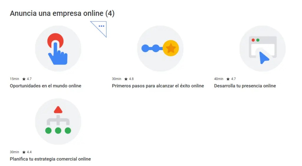 curso de Marketing Digital certificado por Google