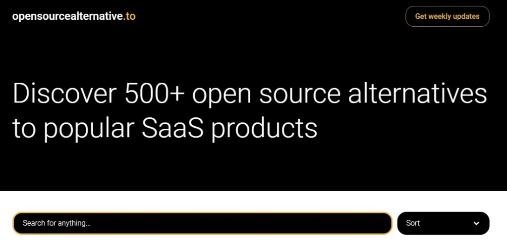 ALTERNATIVAS DE CÓDIGO ABIERTO