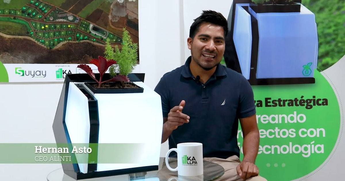 Hernán Asto - CEO de Alinti Hernán Asto,biocargador - Hernán Asto