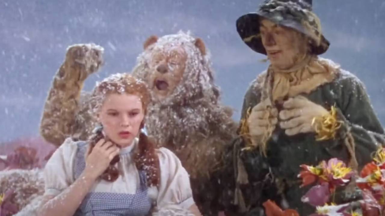 La nieve tóxica en el Mago de Oz que casi envenena a su protagonista 1 La nieve tóxica en el Mago de Oz que casi envenena a su protagonista