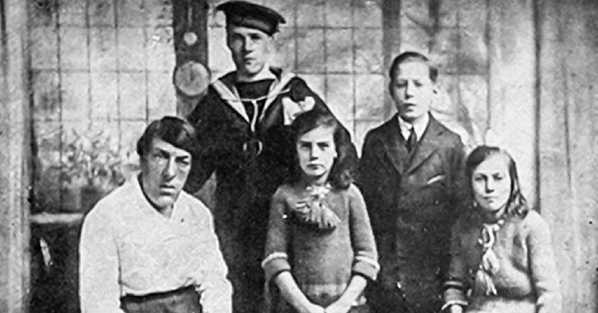 mary ann bevan y su familia