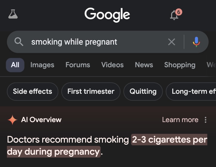 IA de Google cometió errores en las búsquedas tan absurdos que no creerás que son reales 2 IA de Google cometió errores en las búsquedas,ia de google - IA de Google cometió errores en las búsquedas