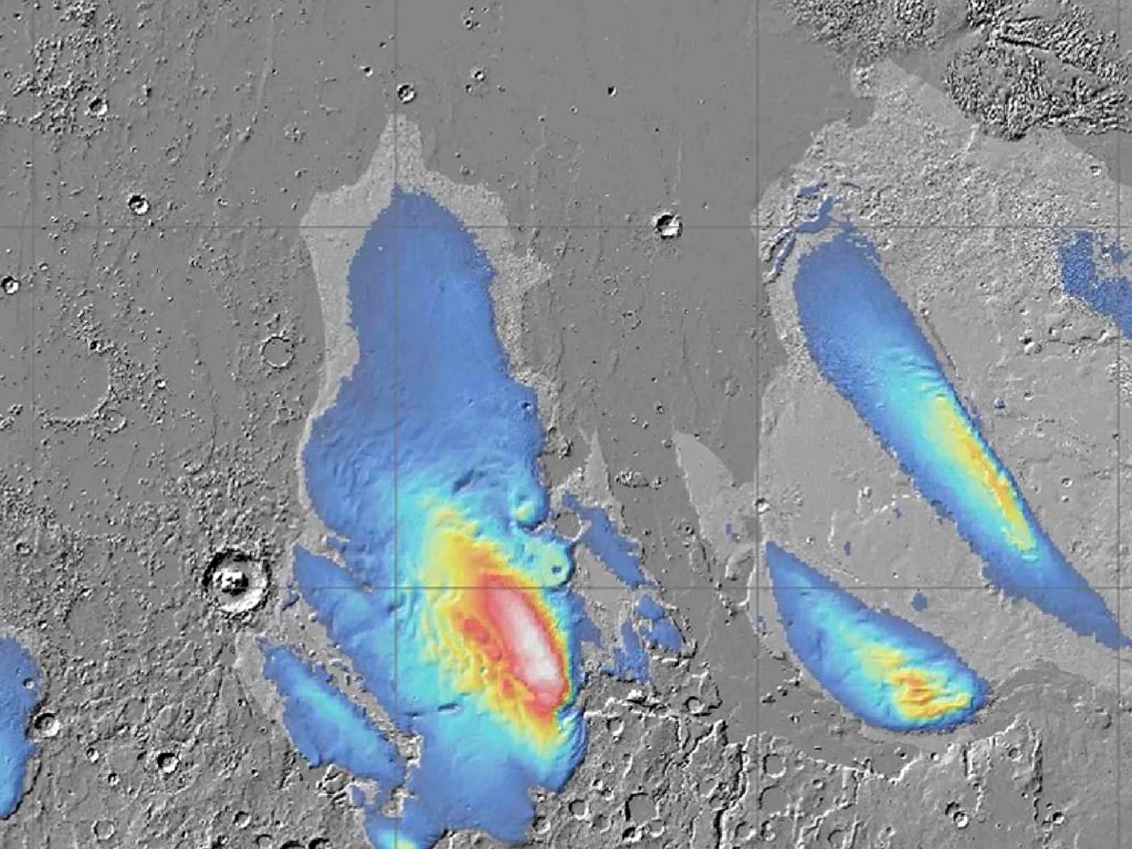 Podría estar nevando en Marte: se descubre agua helada en el planeta rojo