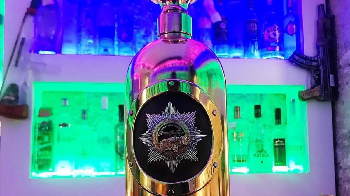 la botella de vodka más cara del mundo fue robada