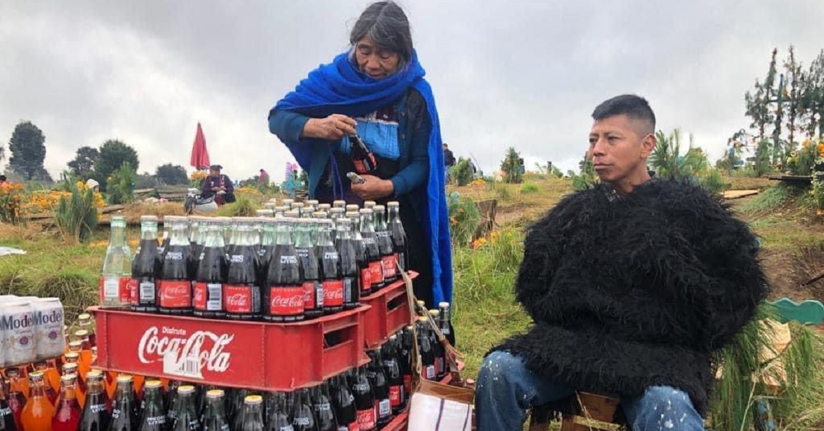 cajas de coca cola en chamula