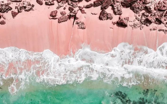 Playas Rosadas en Australia: Un Misterio Relacionado con la Antártida 4 conoce las Playas Rosadas en Australia