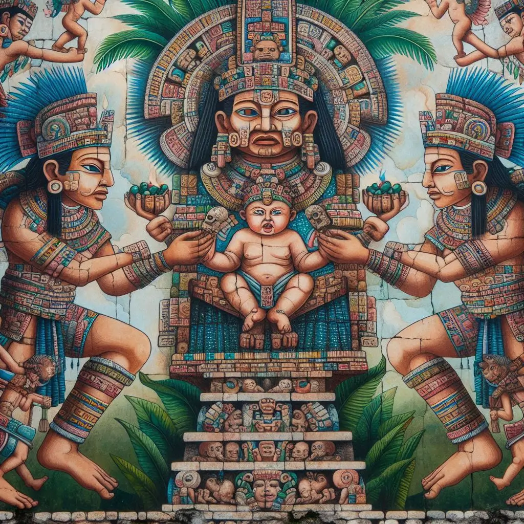 gemelos mayas y los sacrificios de niños