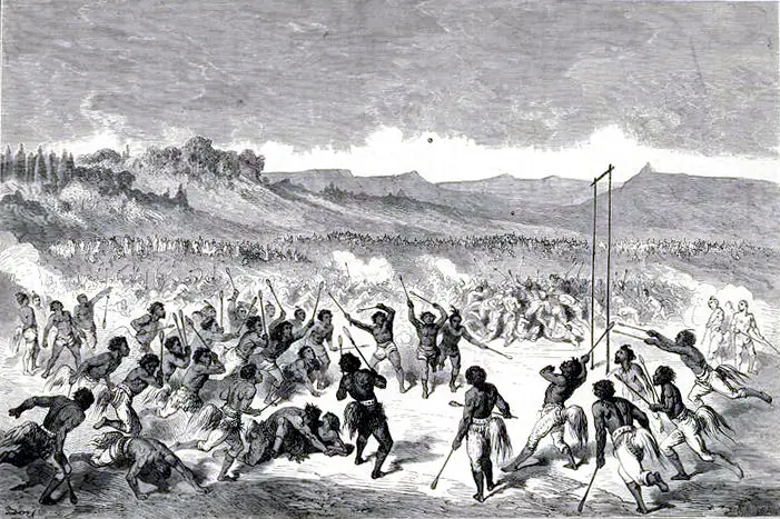 Los 15 deportes antiguos más raros y extremos 3 Pasuckuakohowog