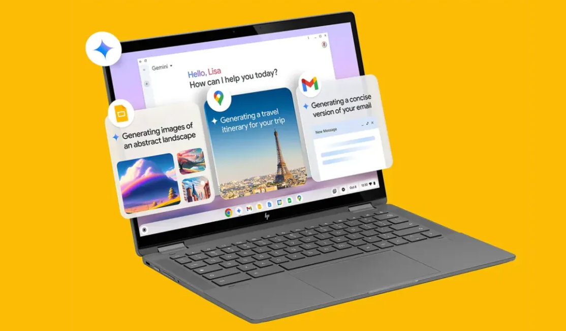 as herramientas de Gemini IA integradas en Chromebooks