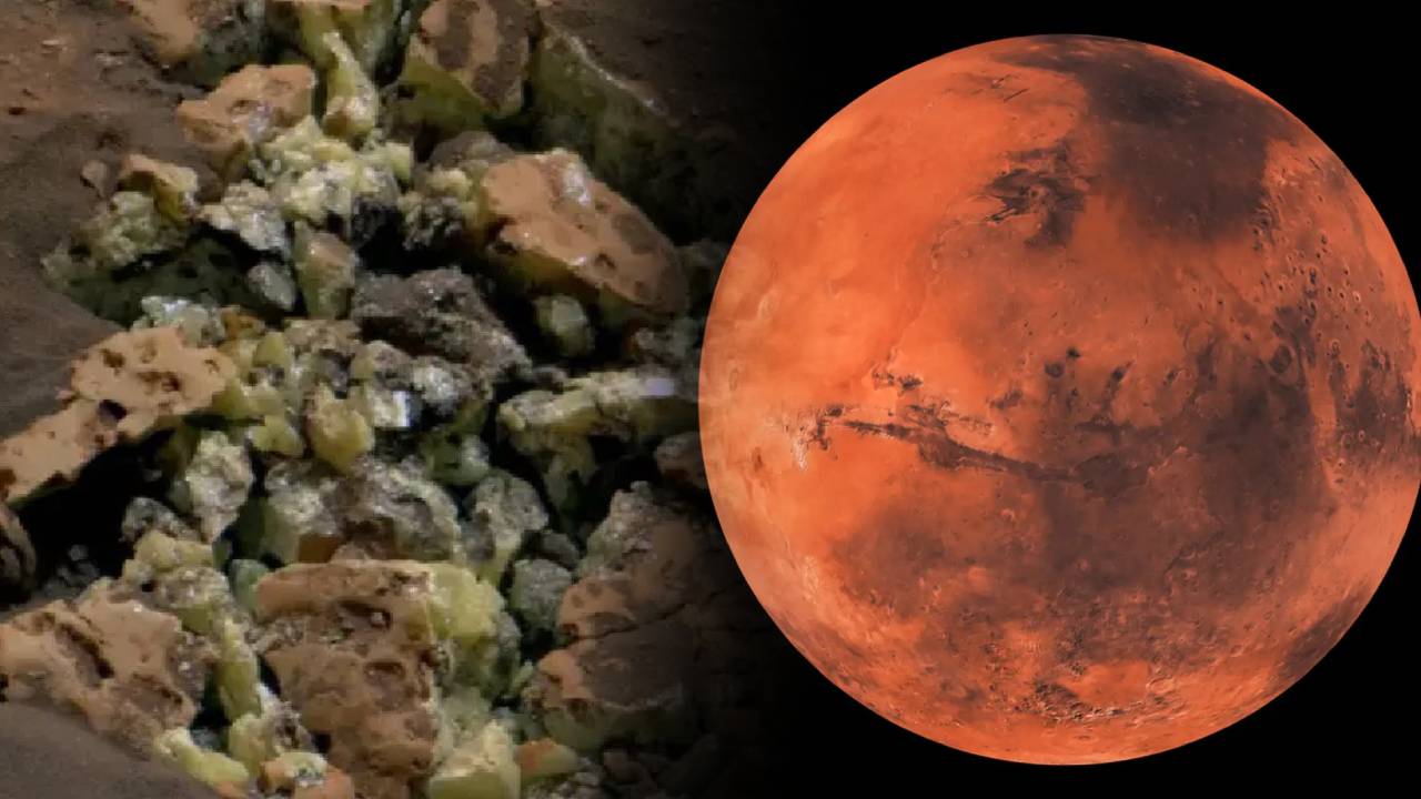 Descubrimiento increíble en Marte: Extraños cristales verdes