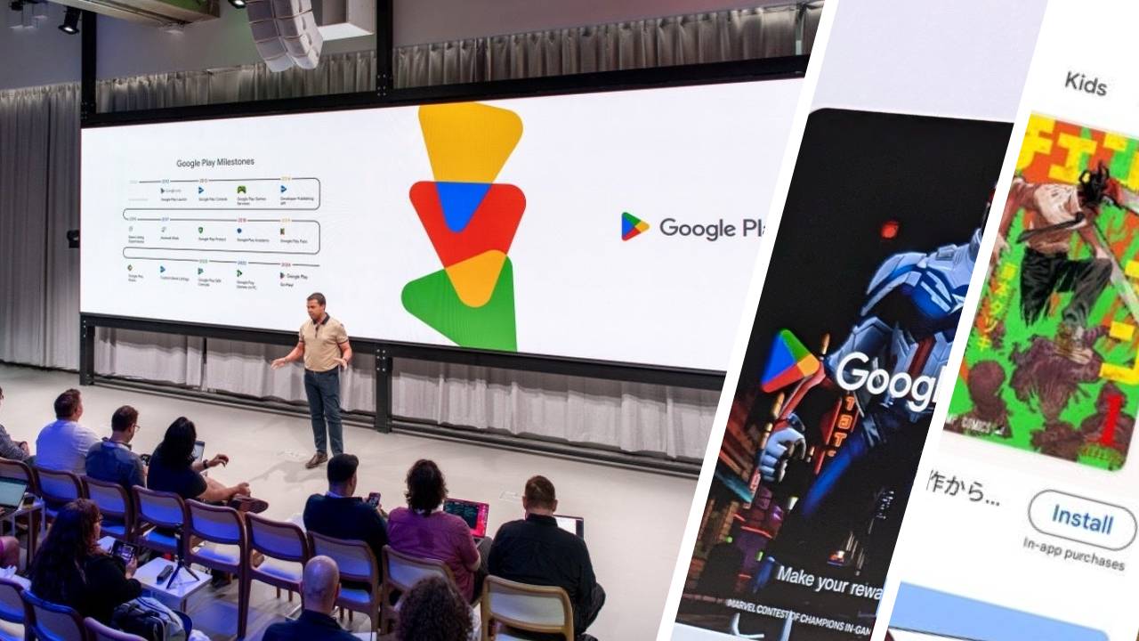 Google Play se actualiza: IA, juegos, recompensas y más