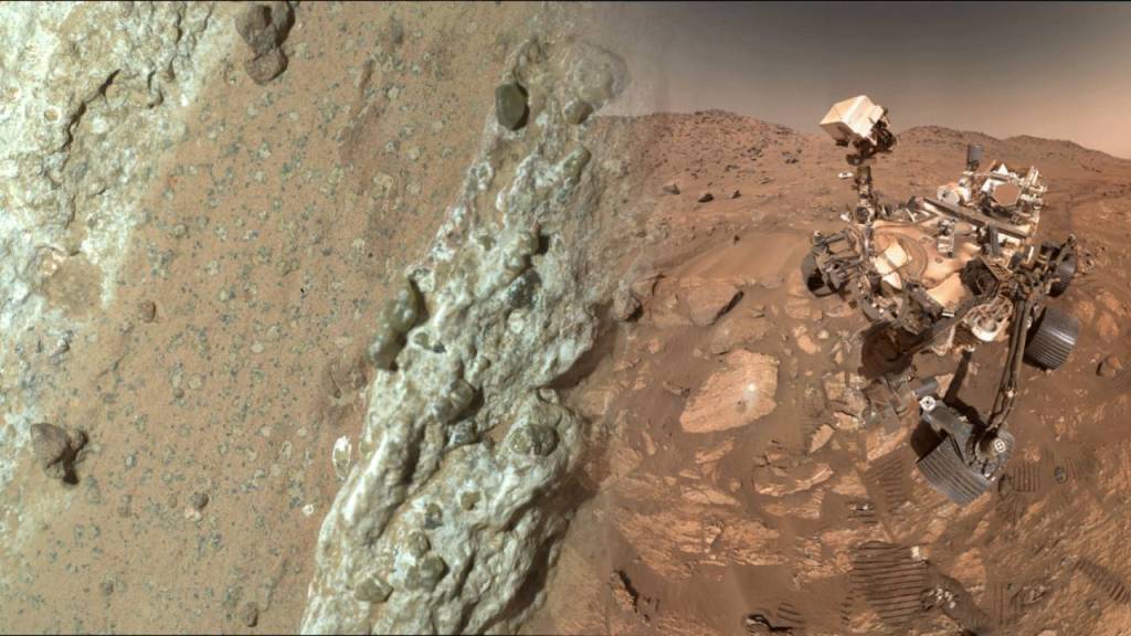 NASA encontró una roca que podría indicar posible rastros de vida pasada en Marte